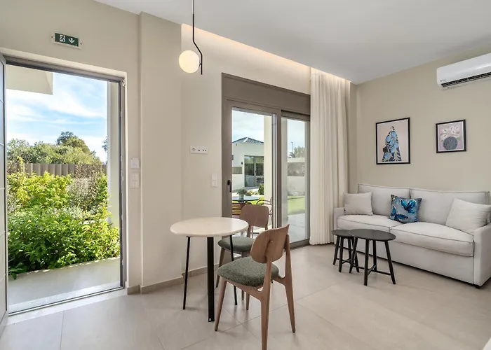 Lägenhetshotell Palm View Kourouta