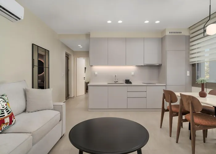 Palm View Lägenhetshotell Kourouta