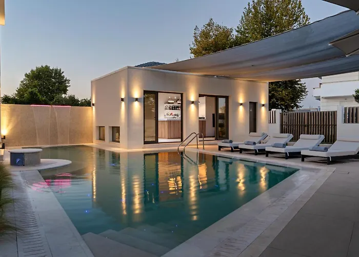 Lägenhetshotell Palm View Kourouta